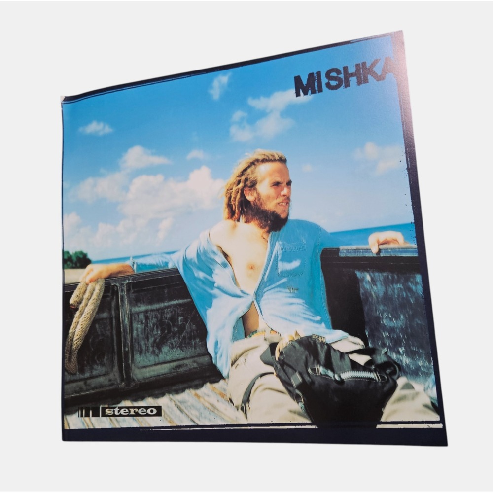 Mishka 1999 Promo Flat Poster 12x12 Double Sided Sony Music Reggae Advert Ad